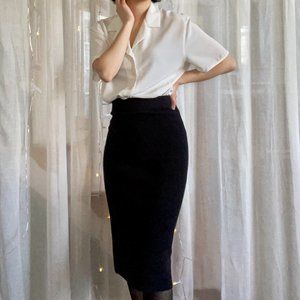 **SOLD** Ribbed Pencil Skirt